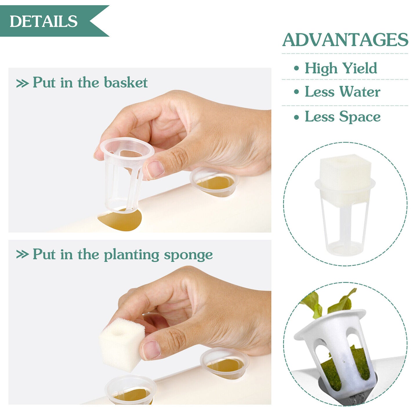 3-Layer/108 Sites Hydroponics Growing System Kits PVC Pipe Soilless Cultivation Garden Vegetables Herbs Planting Tools